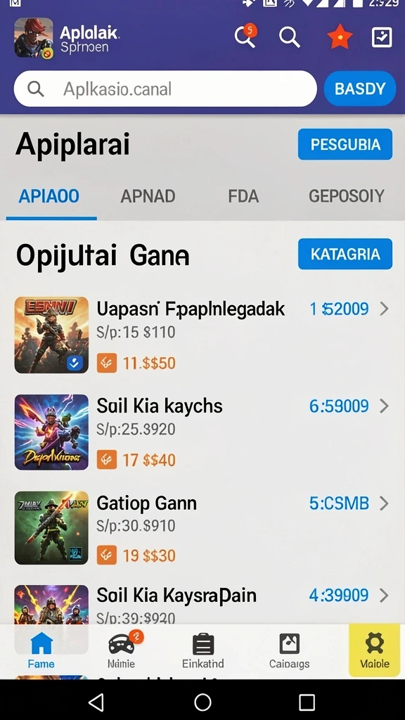 Screenshot menunjukkan karakter utama dalam misi pertarungan.