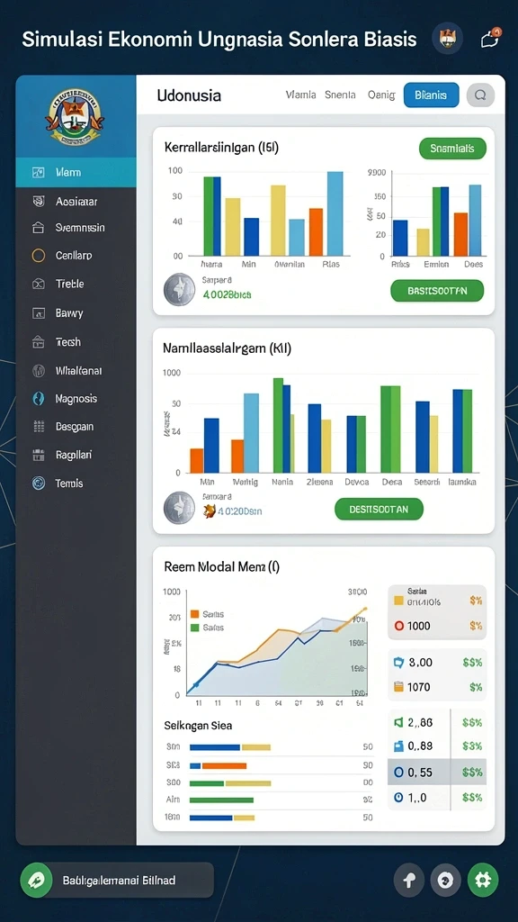 Screenshot memperlihatkan menu pilihan karakter yang beragam.