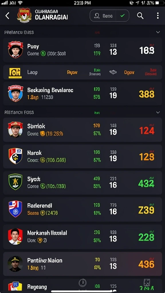 Mode multiplayer yang memungkinkan banyak pemain berkompetisi.