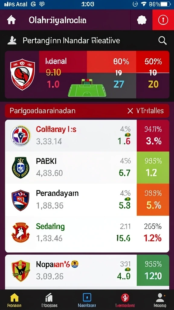 Tampilan antarmuka yang user-friendly dan mudah dinavigasi.