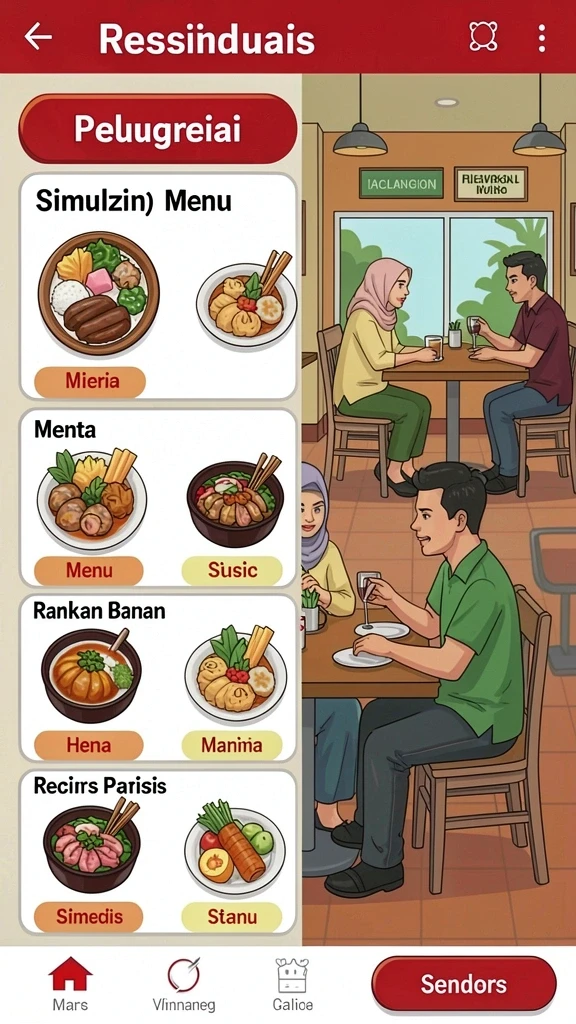 Tampilan awal BINTANGMPO yang menarik.