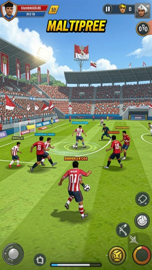 Fitur turnamen dengan hadiah menarik.