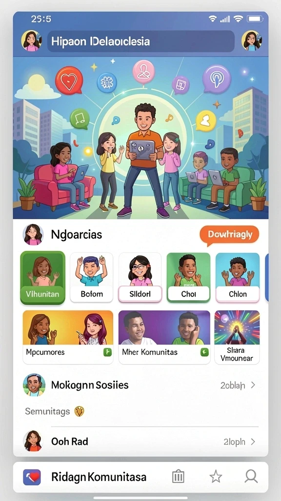 Tampilan awal DEWA1000 yang menarik dan colorful.