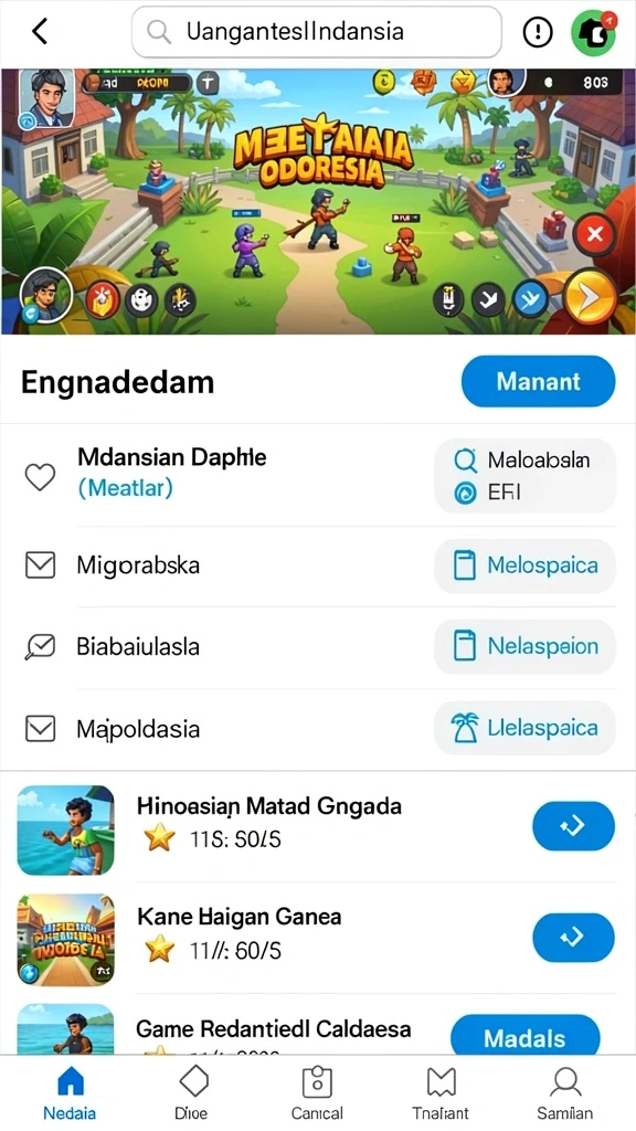 Pengguna dapat melihat berbagai karakter menarik di dalam DKK.