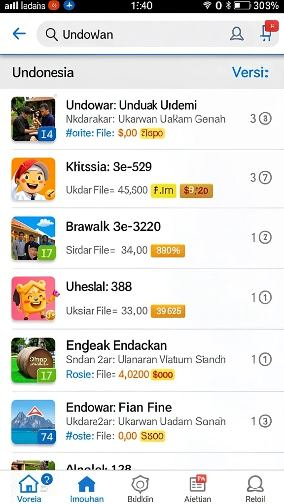 Screenshot menunjukkan sistem penghargaan yang menguntungkan di GACOR305.