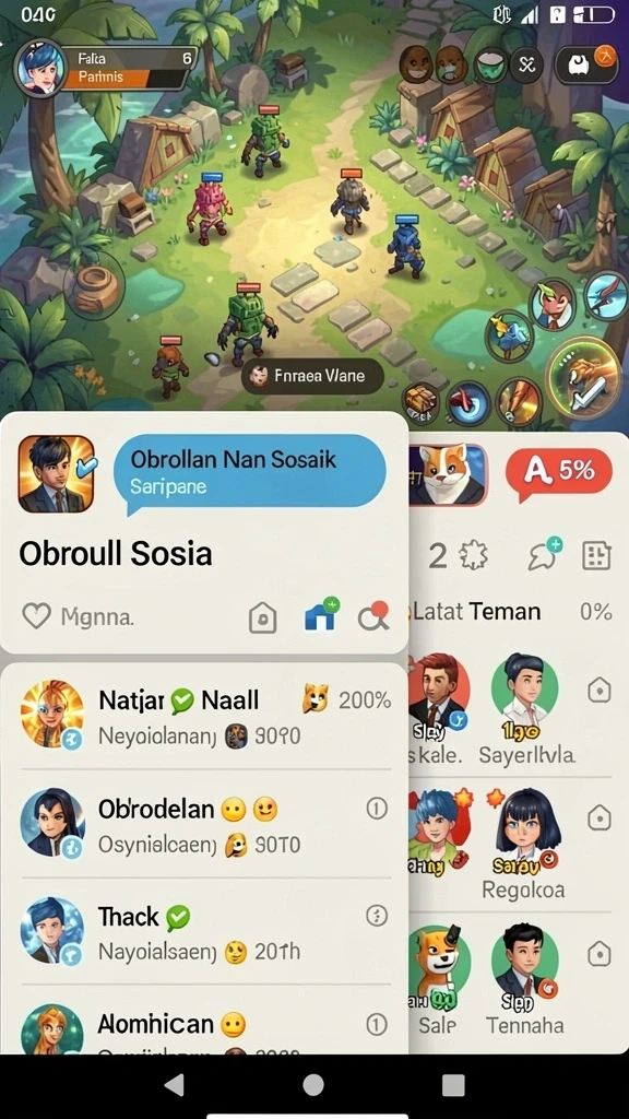 Fitur multiplayer yang seru untuk bersaing.