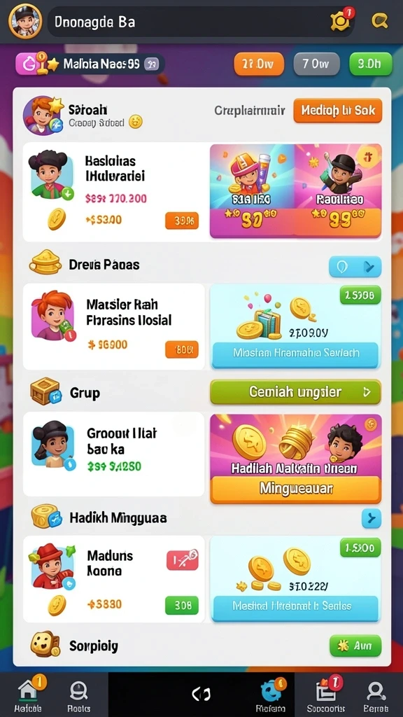Tampilan antarmuka HOKIVIP yang menarik.