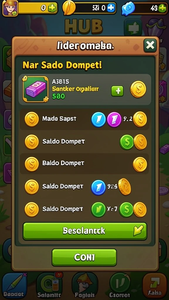 Sistem reward yang transparan dan adil untuk pemain.