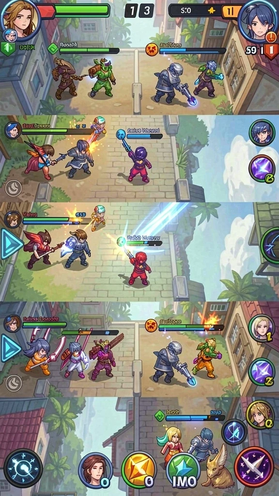 Grafik permainan yang memukau dan detail.