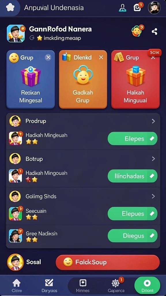 Tangkapan layar menunjukkan karakter utama dalam aksi.