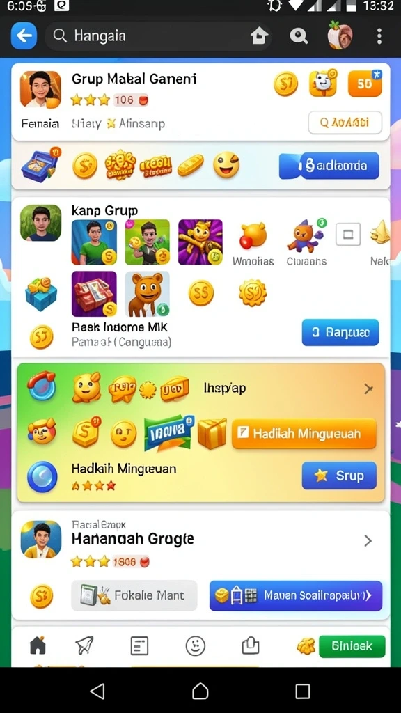 Tangkapan layar menampilkan fitur multiplayer yang seru.