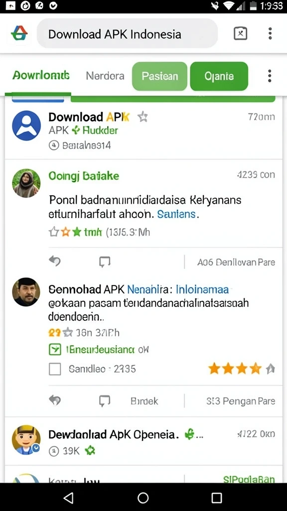 Tampilan antarmuka yang ramah pengguna.