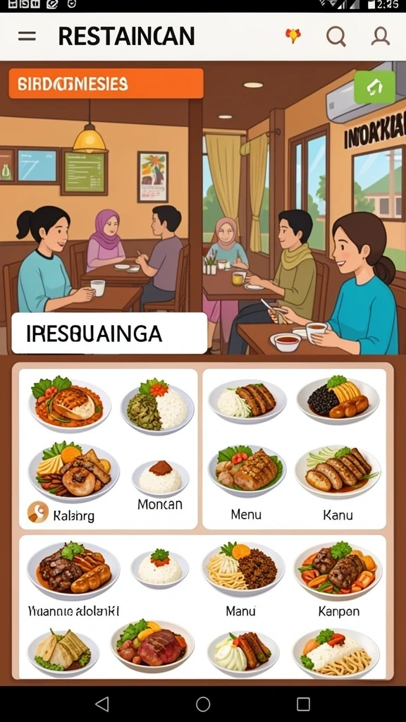 Interface pengguna yang menarik dan intuitif.