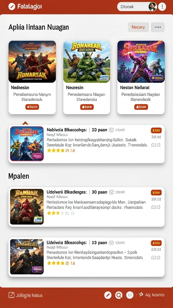 Menampilkan grafis indah dari salah satu lokasi dalam game.