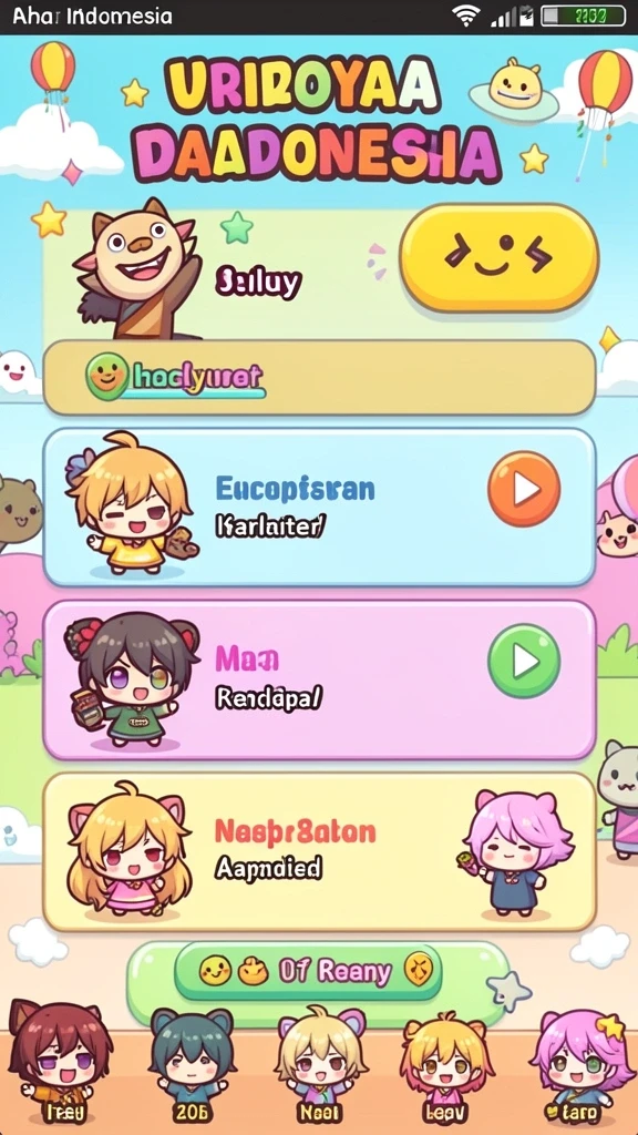 Screenshot interaksi sosial antar pemain di LPO88.