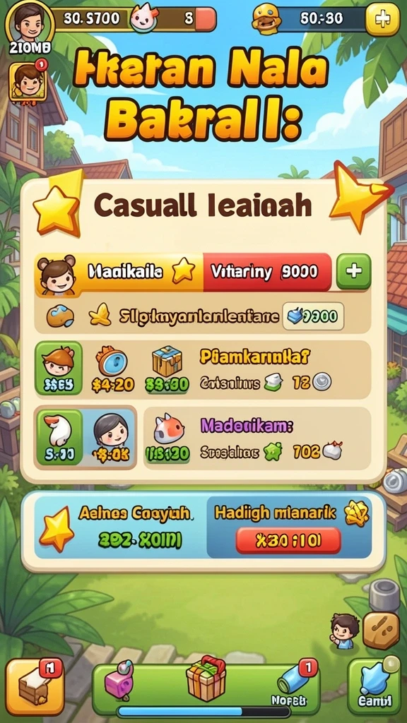 Gameplay seru dengan banyak level menantang.