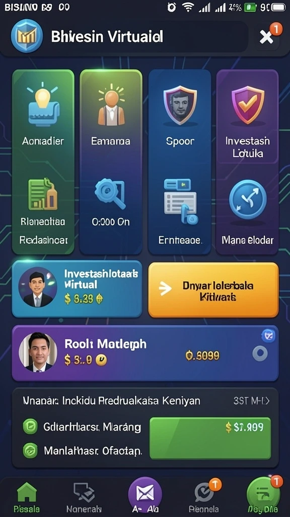Tangkapan layar memperlihatkan misi yang sedang berlangsung.