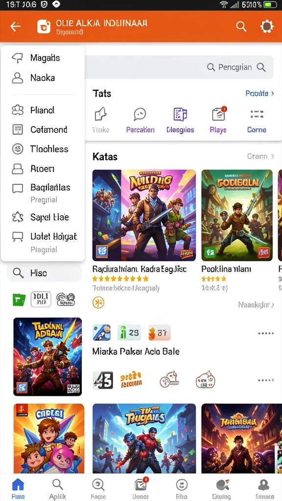 Screenshot menunjukkan mode permainan multiplayer yang seru.