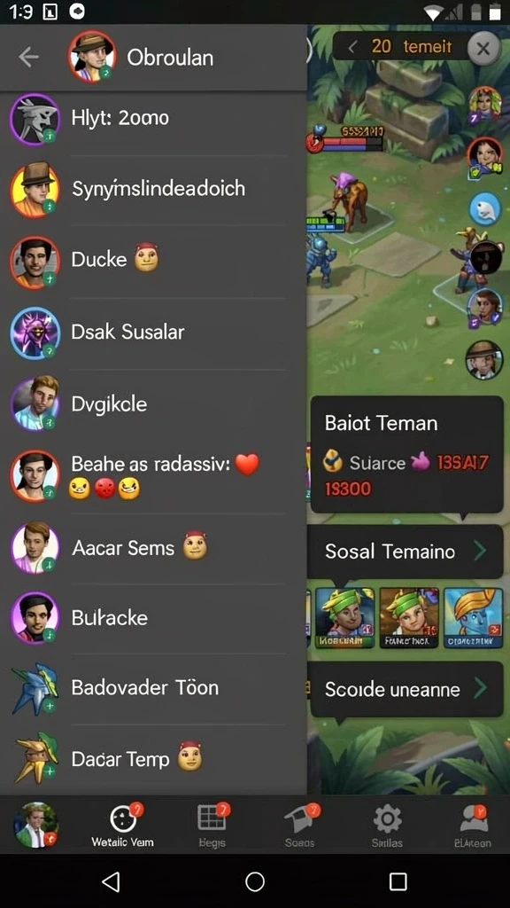 Tangkapan layar petualangan di dunia fantasi.