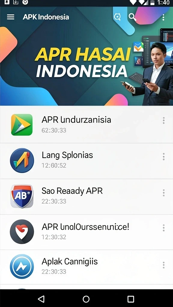 Grafis warna-warni yang memikat.