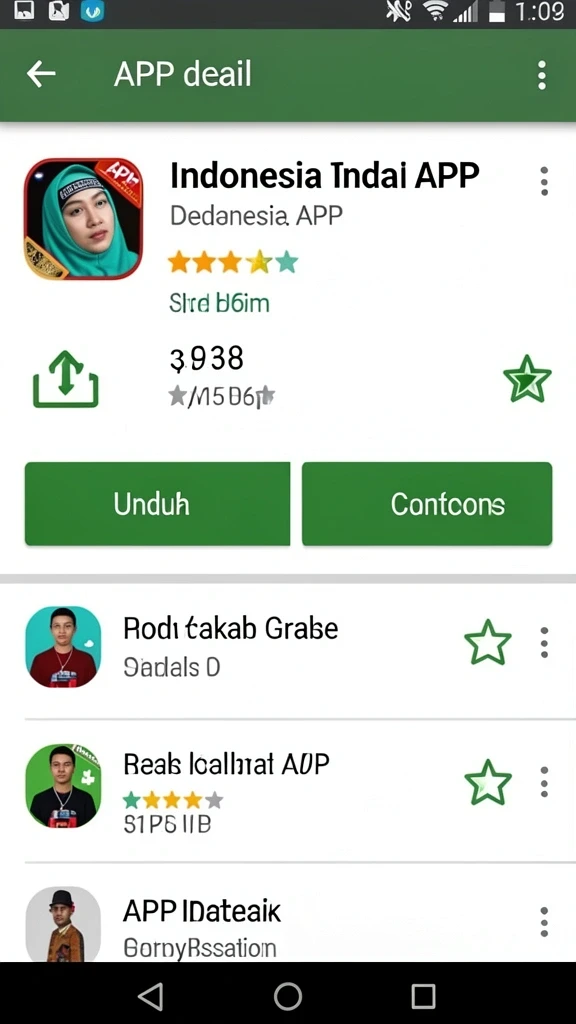 Tampilan antarmuka yang ramah pengguna.