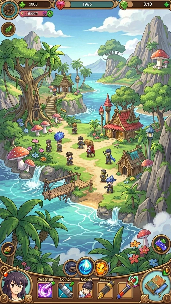 Tangkapan layar menunjukkan fitur multiplayer yang menarik.