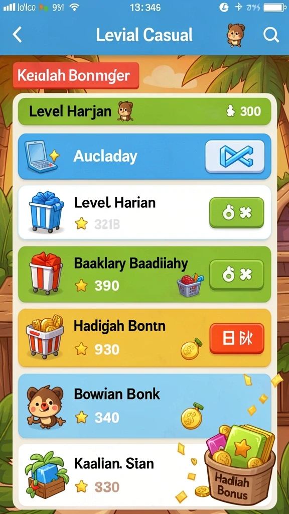 Grafik permainan yang memukau dan berkualitas tinggi.