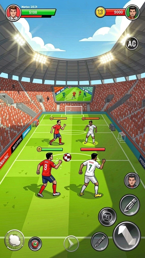 Interaksi multiplayer yang memungkinkan tim untuk bekerjasama.