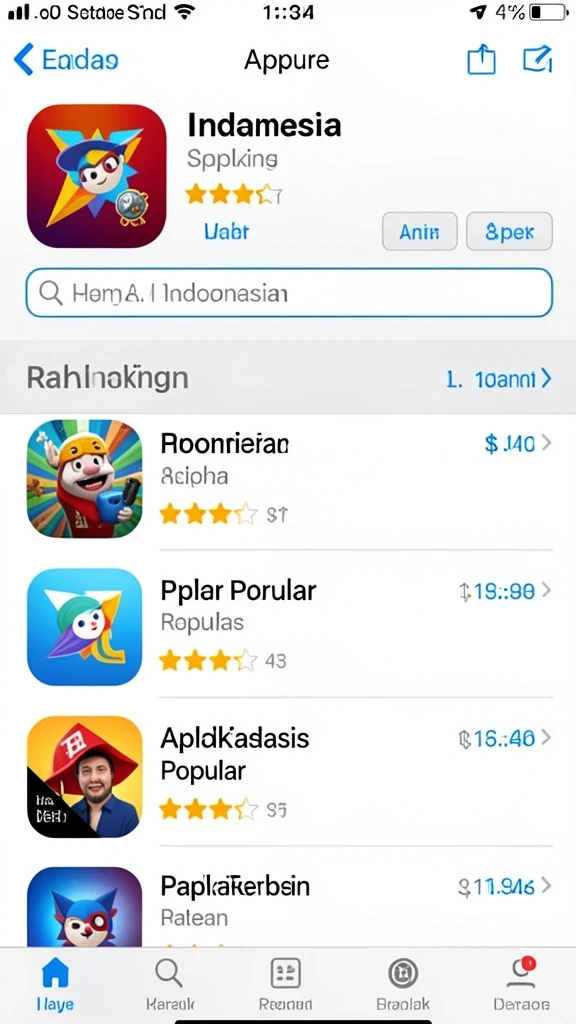 Tangkapan layar memperlihatkan karakter baru yang menarik.