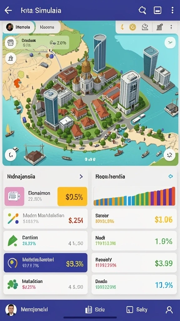 Karakter-karakter unik dengan desain yang memukau.