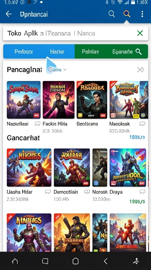 Tampilan antarmuka yang menarik dan responsif.