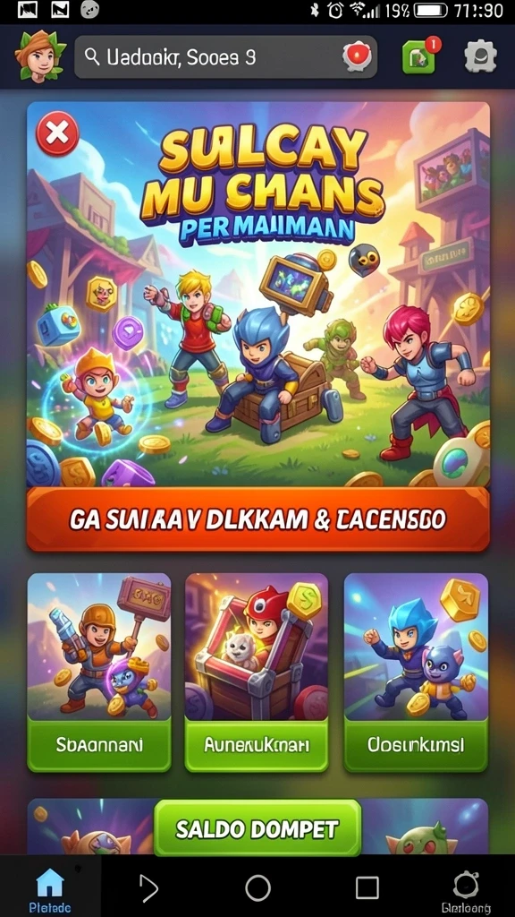Pengaturan karakter yang menarik dan mendetail.