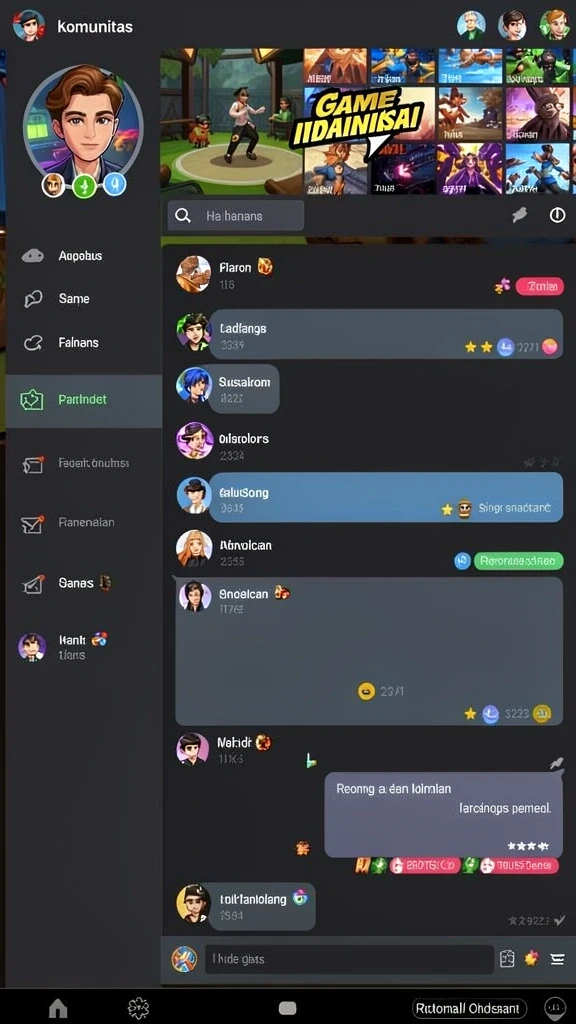 Screenshot menampilkan level yang penuh tantangan.