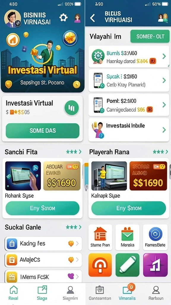 Karakter-karekter unik dengan kemampuan berbeda.