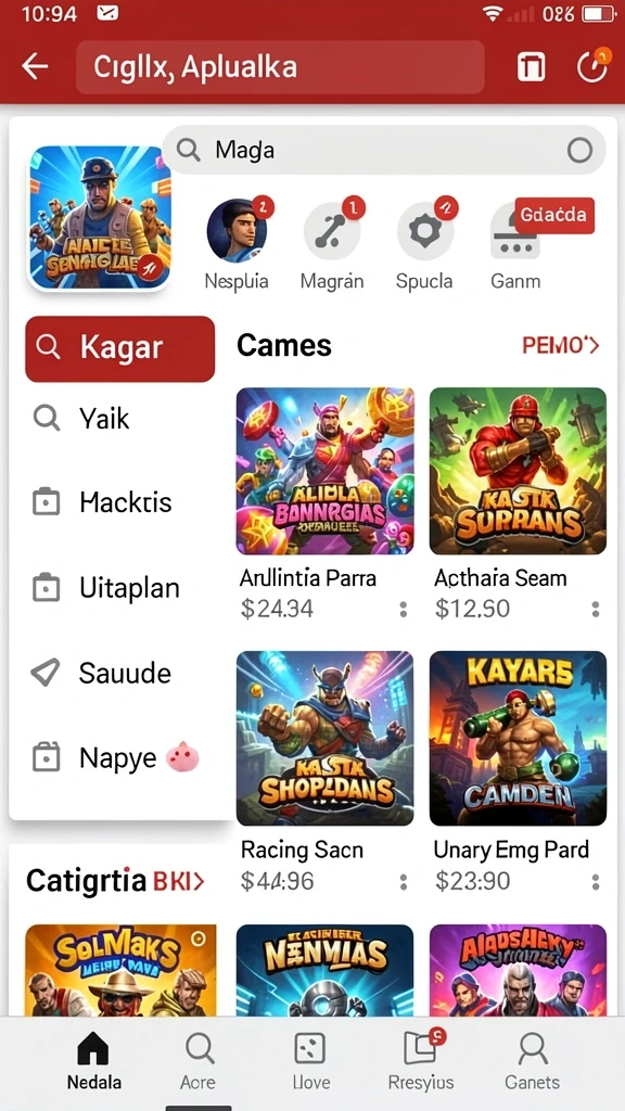 Berbagai mode permainan yang menantang dan seru.