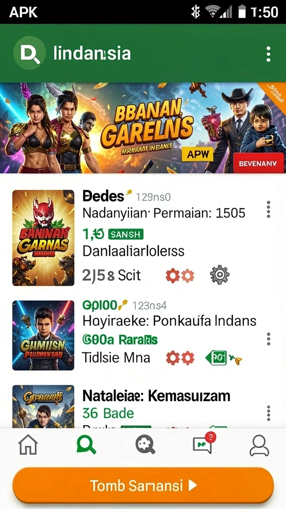 Tampilan antarmuka yang menarik dan mudah digunakan.