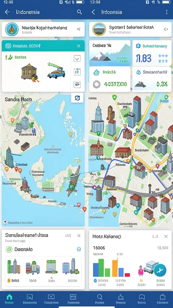 Screenshot memperlihatkan sistem upgrade karakter yang mudah dipahami.